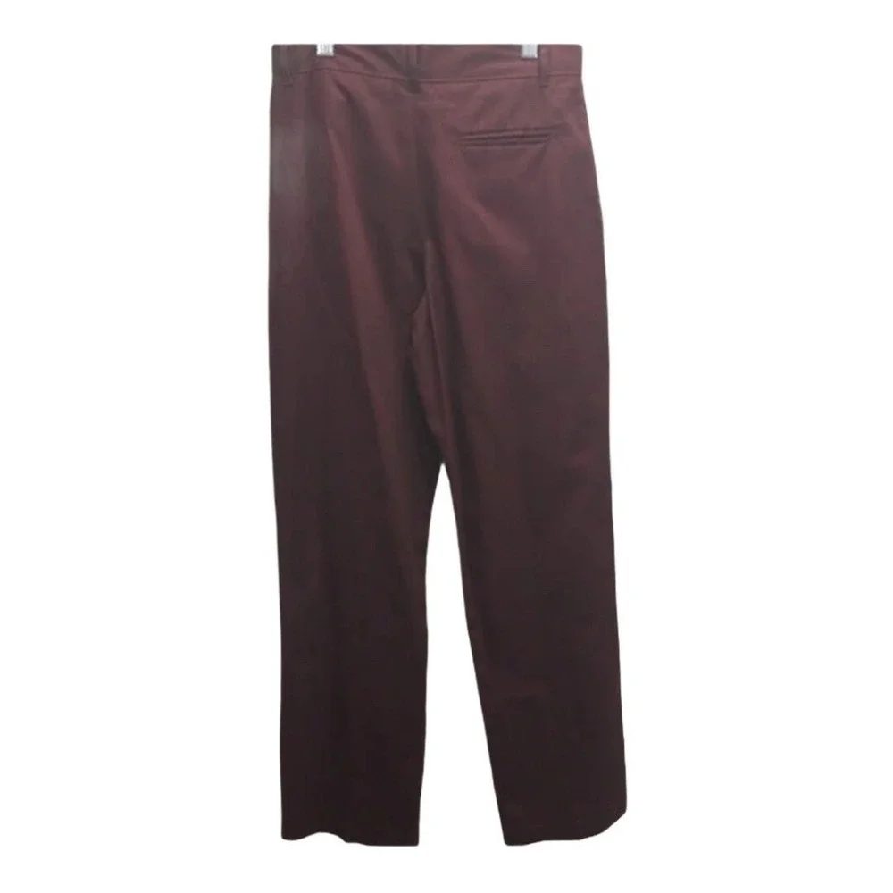 Nautica Boys 16 Regular Suit‎ Pants Burgundy New Zip Fly Holidays Dressy Look